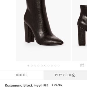 Just fab Rosamund booties